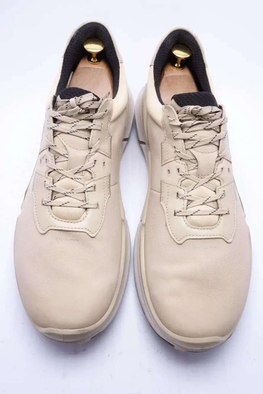 ECCO Biom 2.2 Shoes Mens Size 10.5 Beige Walking Sneakers Cushioned 83076402004